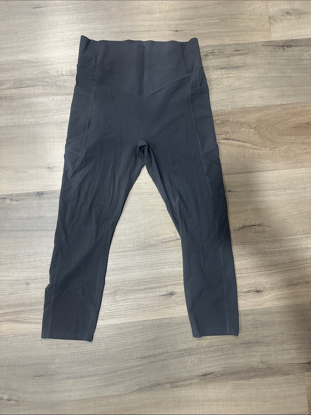 HALARA Gray Mid-Rise Active Leggings